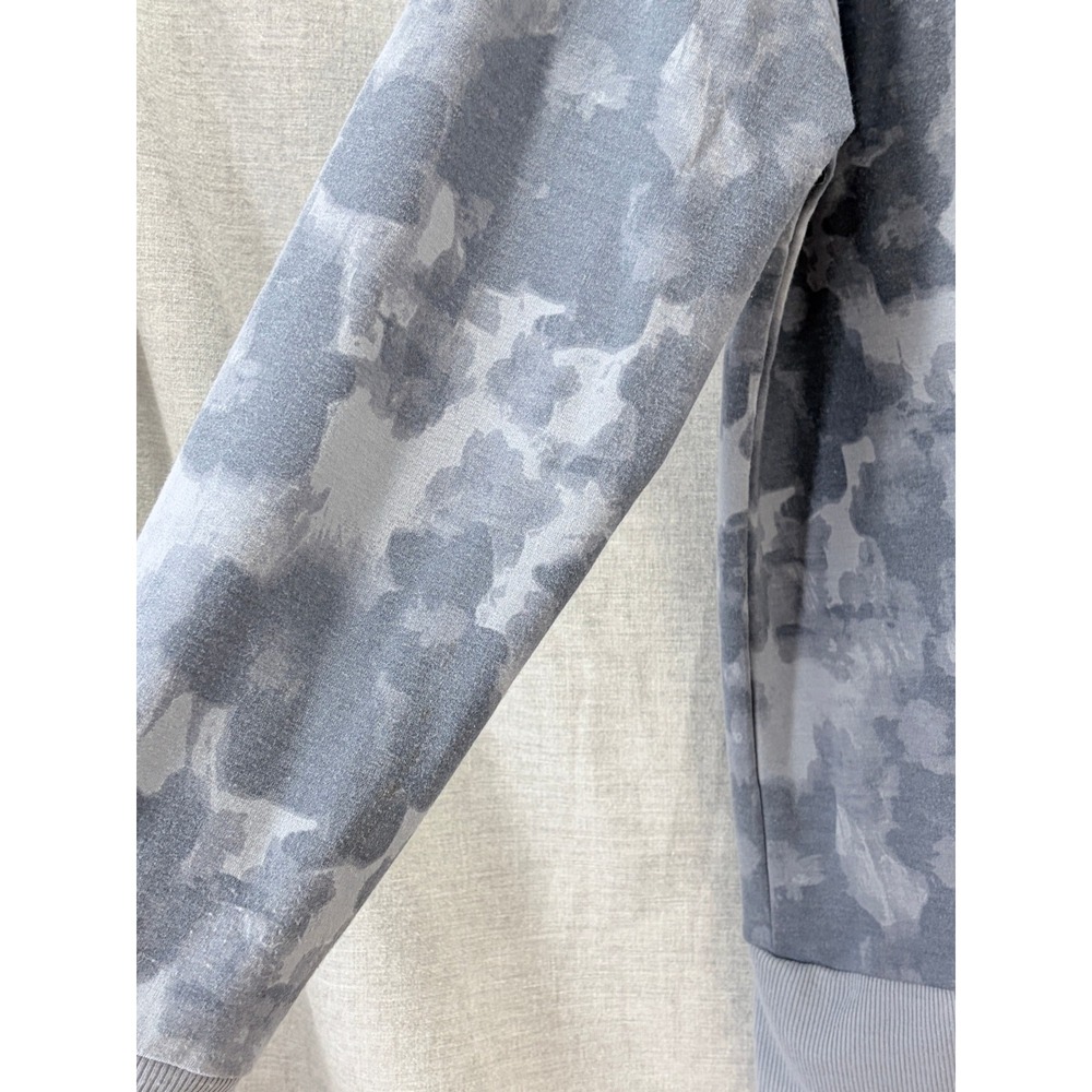 Mondetta Gray Camo Crewneck Sweatshirt Oversized Fit L - Picture 3 of 6